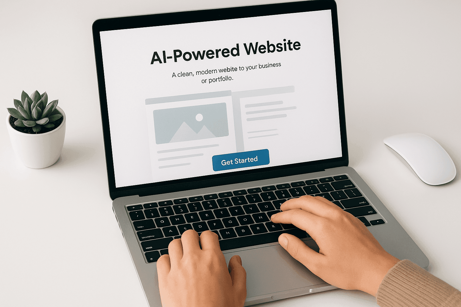 AI-Powered Website